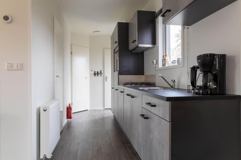Gezellig Modern Chalet Midden Op De Veluwe Epe Extérieur photo